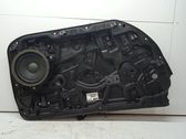 Front window lifting mechanism without motor