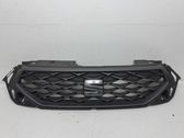 Front bumper upper radiator grill