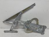 Rear window lifting mechanism without motor