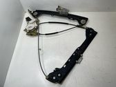 Front door window regulator with motor
