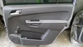 Rear door card panel trim