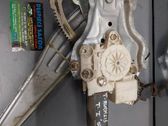 Rear door window regulator with motor