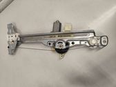 Rear door window regulator with motor
