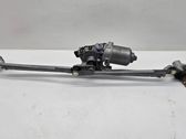 Front wiper linkage and motor