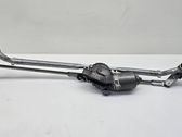 Front wiper linkage and motor