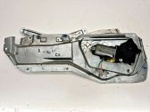 Rear door window regulator with motor