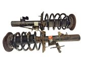 Front shock absorber with coil spring