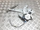 Rear door window regulator with motor