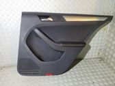 Rear door card panel trim