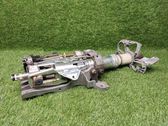Steering wheel axle set