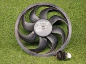Electric radiator cooling fan