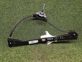 Rear window lifting mechanism without motor