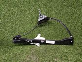 Rear window lifting mechanism without motor