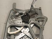 Rear door window regulator with motor