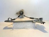 Rear door window regulator with motor