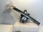 Rear door window regulator with motor