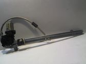 Rear door window regulator with motor