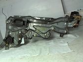 Rear door window regulator with motor