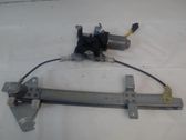Rear door window regulator with motor