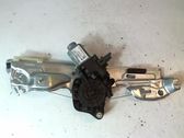 Rear door window regulator with motor