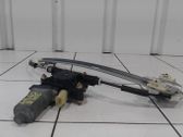 Rear door window regulator with motor
