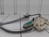 Rear door window regulator with motor