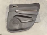Rear door card panel trim