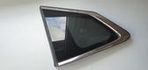 Rear vent window glass