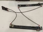 Front window lifting mechanism without motor