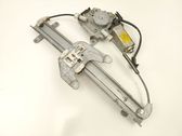 Rear window lifting mechanism without motor
