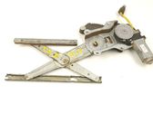 Rear door window regulator with motor