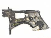 Rear window lifting mechanism without motor