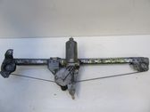 Rear window lifting mechanism without motor