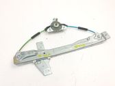Rear door window regulator with motor