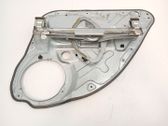Rear window lifting mechanism without motor