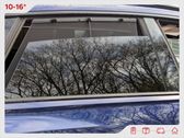 Rear door window glass