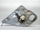 Rear door window regulator with motor