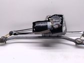 Front wiper linkage and motor