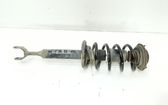 Front shock absorber with coil spring