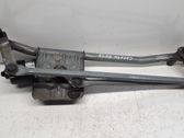 Front wiper linkage and motor