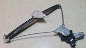 Rear door window regulator with motor