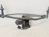 Front wiper linkage and motor