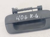 Rear door exterior handle