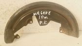 Front brake disc dust cover plate