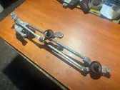 Front wiper linkage and motor