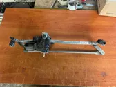 Front wiper linkage and motor