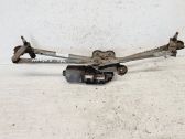 Front wiper linkage and motor