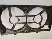 Radiator cooling fan shroud