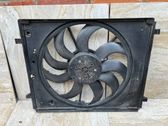 Radiator cooling fan shroud