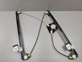 Front window lifting mechanism without motor